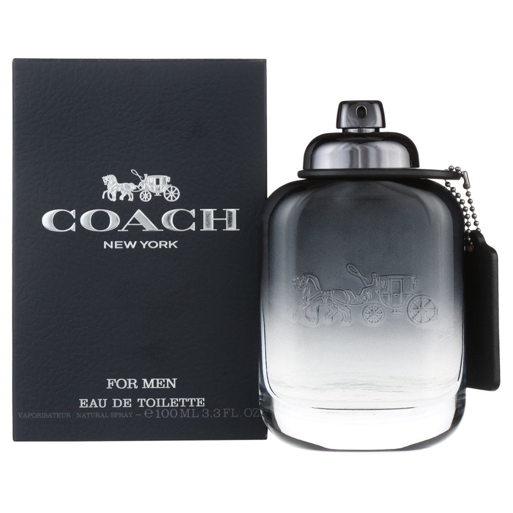 Coach New York Eau De Toilette Spray, Cologne for Men, 3.3 oz