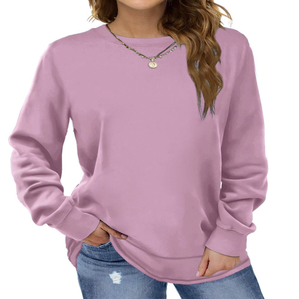 Fantaslook Sweatshirts for Women Crewneck Casual Long Sleeve Shirts Tunic Tops