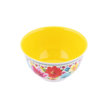 The Pioneer Woman Melamine Mixing Bowl Set, 10-Piece Set, Petal Party