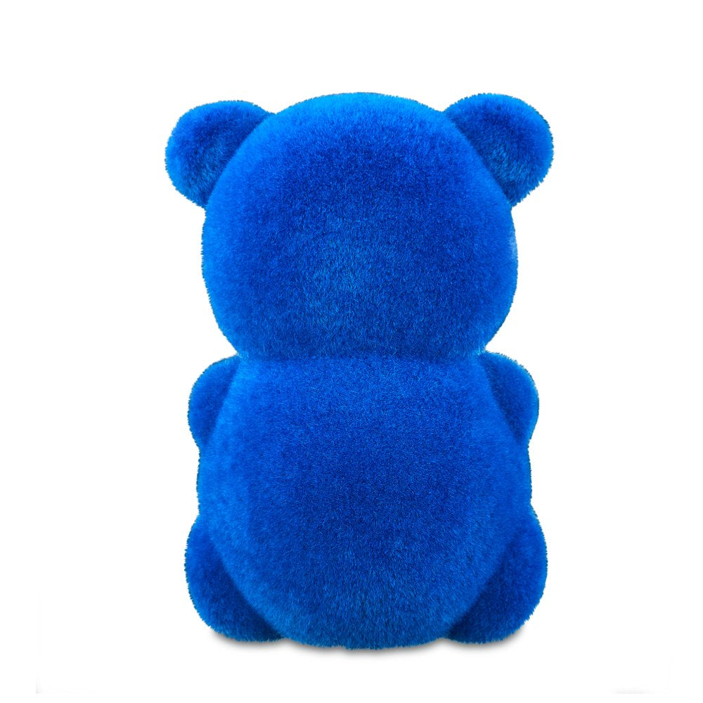 Valentine's Day 8 in Large Flocked Blue Bear Decor by Way To Celebrate