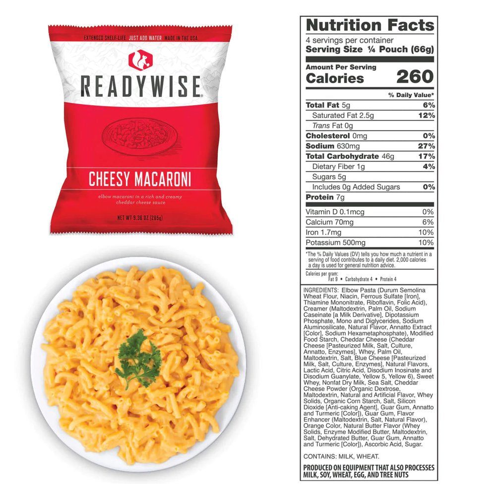 ReadyWise 100 Serving Emergency Food Supply