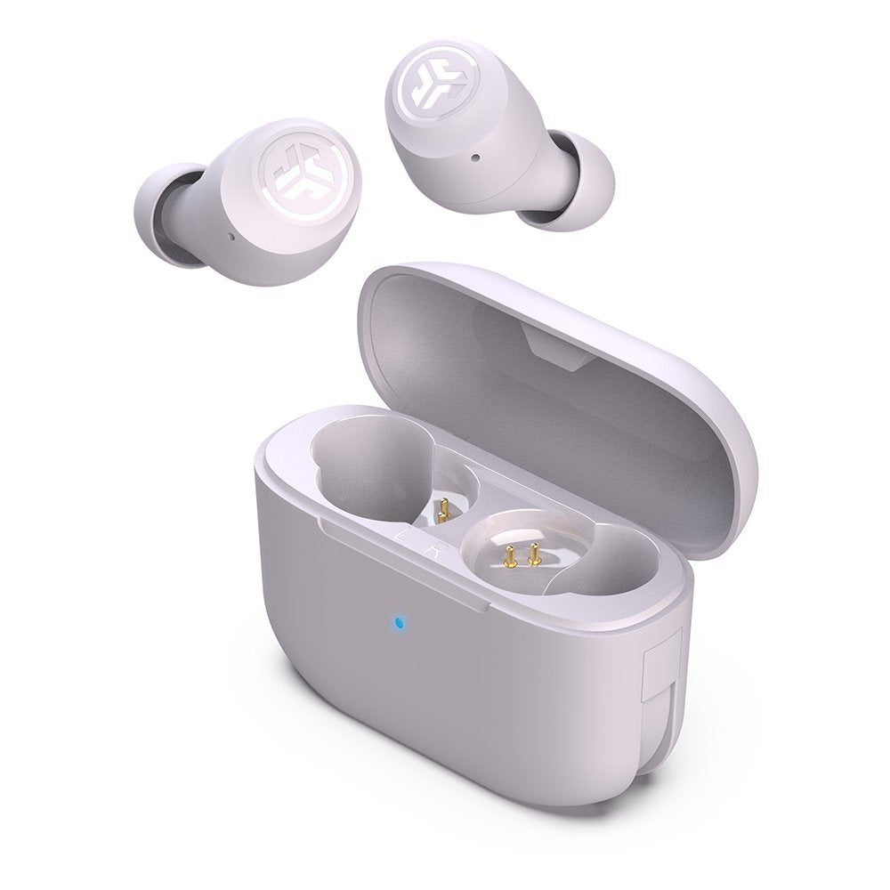 JLab Go Air Pop Bluetooth Earbuds, True Wireless with Charging Case, Lilac