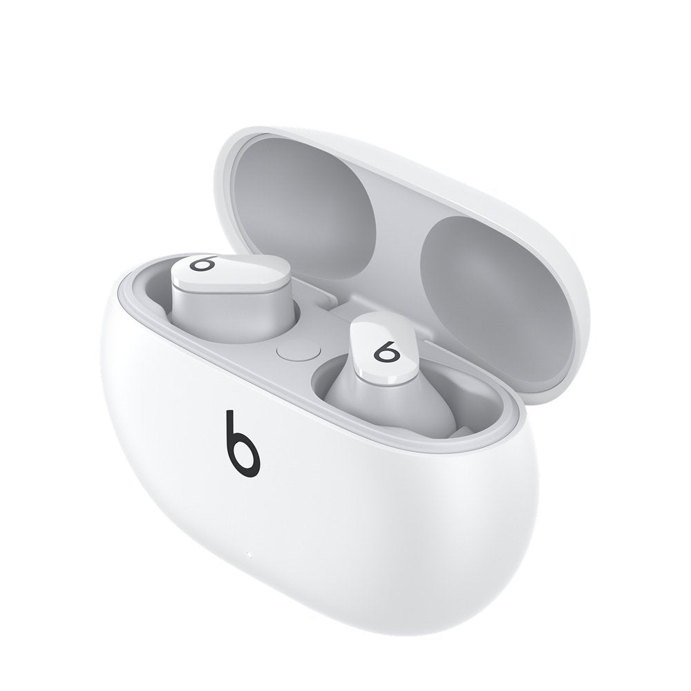 Restored Beats Studio Buds – True Wireless Noise Cancelling Bluetooth Earbuds - White (Refurbished)