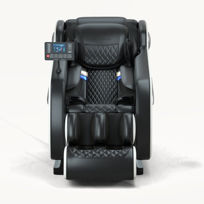 Relax Rejuvenate Zero Gravity Massage Chair Full Body Recliner Air Pressure, Bluetooth, Heat, and Foot massage Black