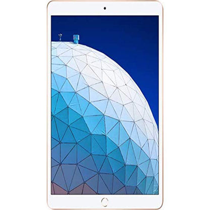 Open Box | Apple iPad Air 3 | 10.5-inch Retina | 64GB | Wi-Fi Only | Bundle: Case, Pre-Installed Tempered Glass, Rapid Charger, Bluetooth/Wireless Airbuds By Certified 2 Day Express