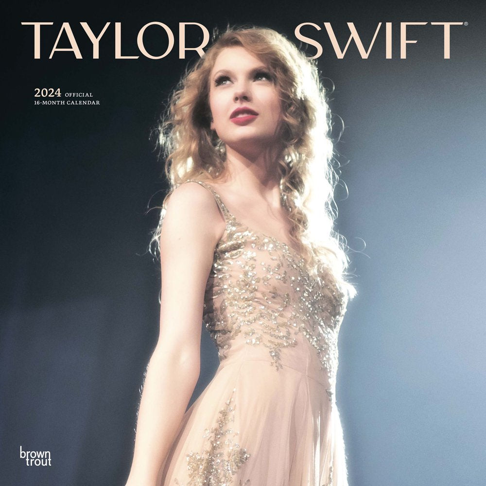 Taylor Swift OFFICIAL | 2024 12x24" (Hanging) Wall Calendar | BrownTrout