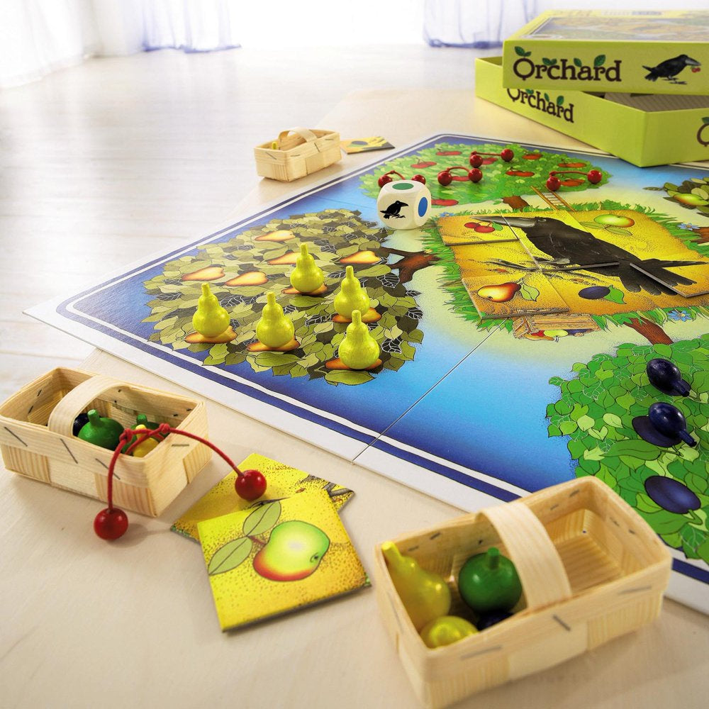 Haba orchard Game - a Classic Cooperative introduction to Board Games for Ages 3 and up (Made in Germany)