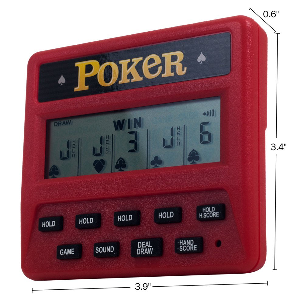  Poker 5-in-1 Handheld Poker Machine - Gambling Gifts for Travel