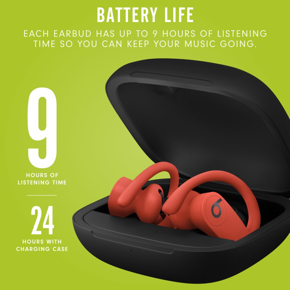 Powerbeats Pro - Totally Wireless Earphones - Lava Red