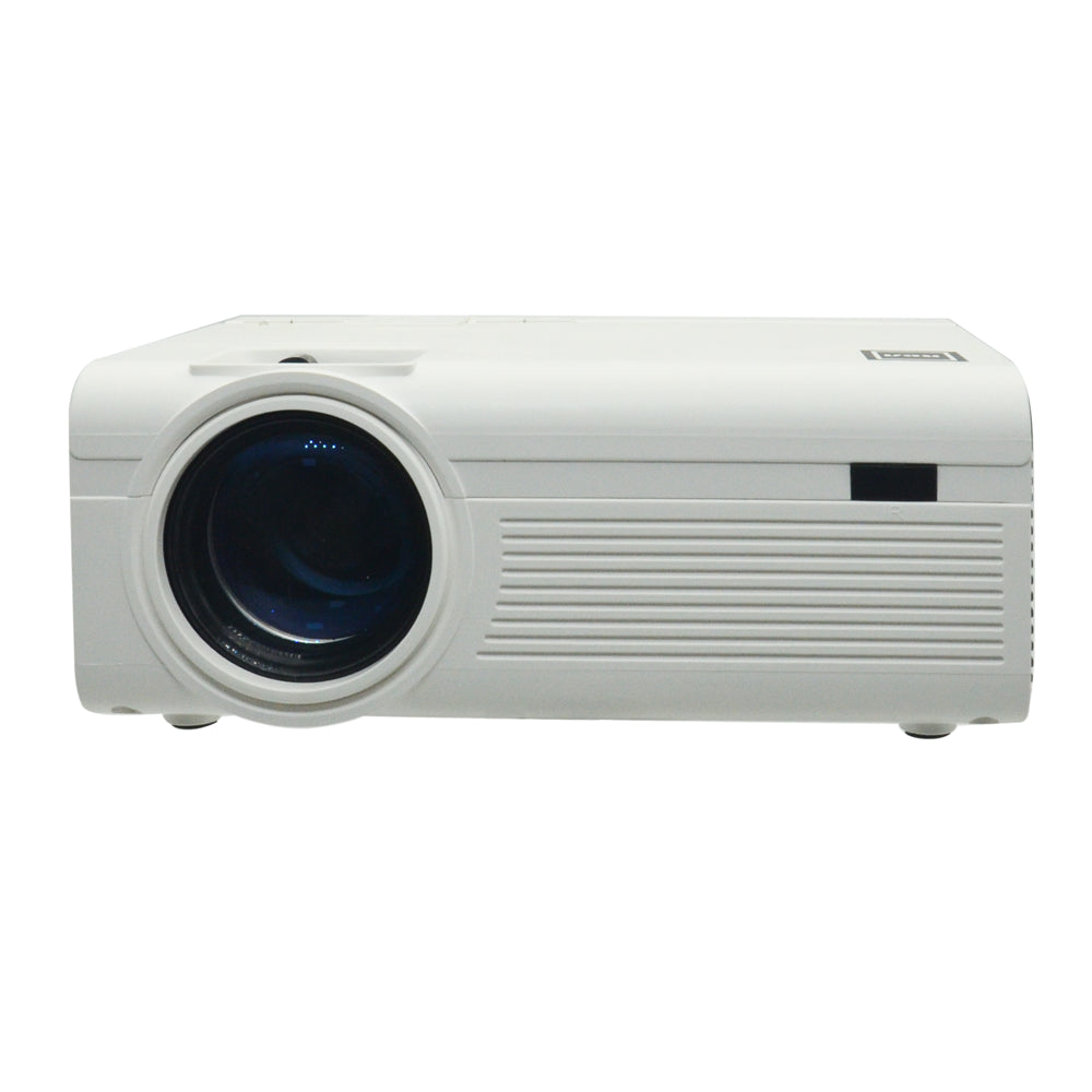 RCA 480P LCD Home Theater Projector - Up to 130" RPJ136, 1.5 LB, White