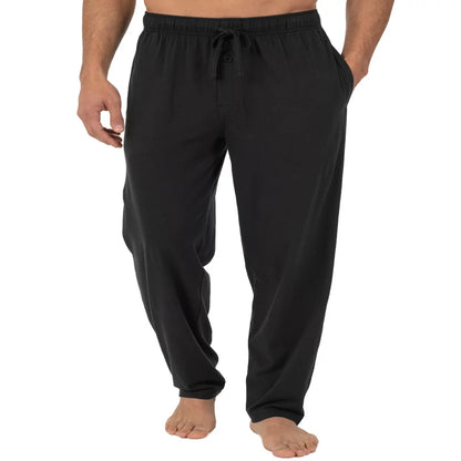 Fruit of the Loom Men's and Big Men's Jersey Knit Pajama Pants, Sizes S-6XL