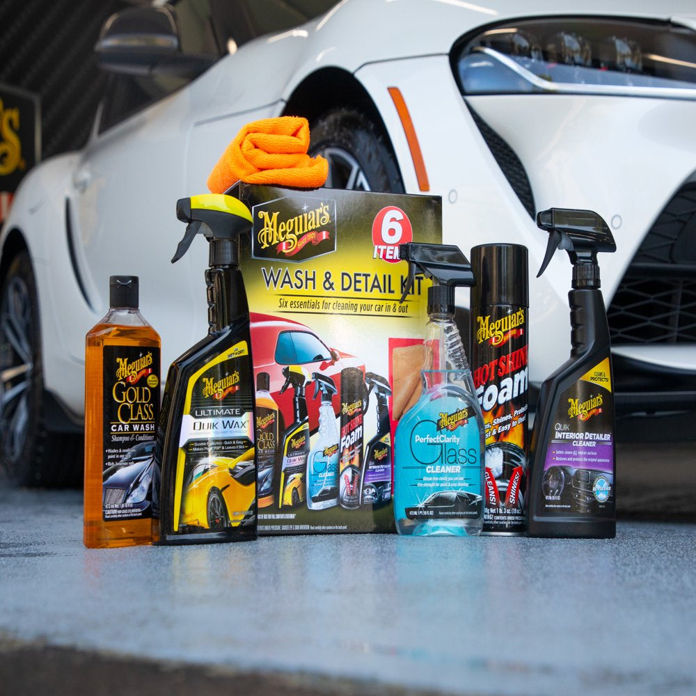 Meguiar’s Wash & Detail Kit, G55214