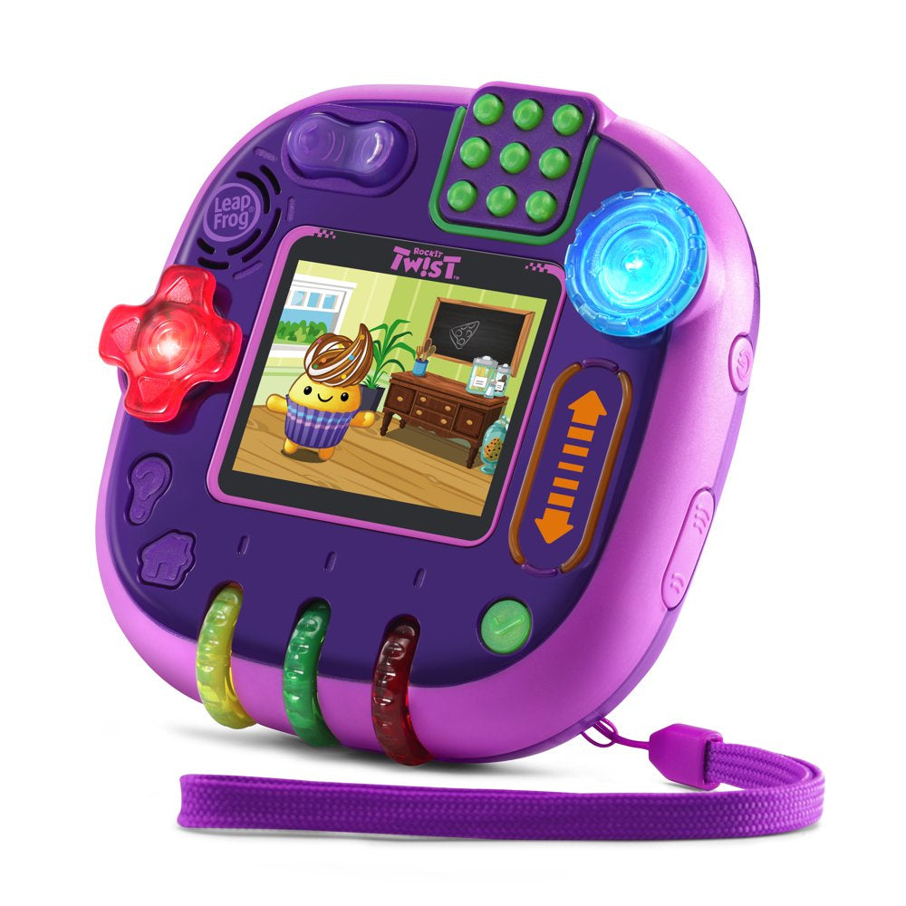 LeapFrog RockIt Twist Handheld Learning Game System, Purple