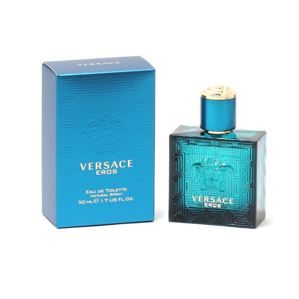 Versace Eros Eau De Toilette, Cologne for Men, 1.7 oz