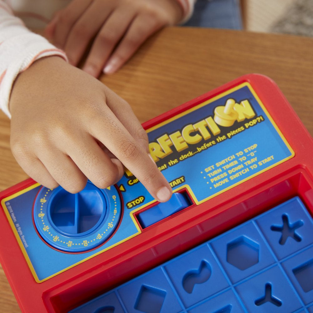 Perfection Game - a fast paced game from Hasbro Gaming for ages 5+