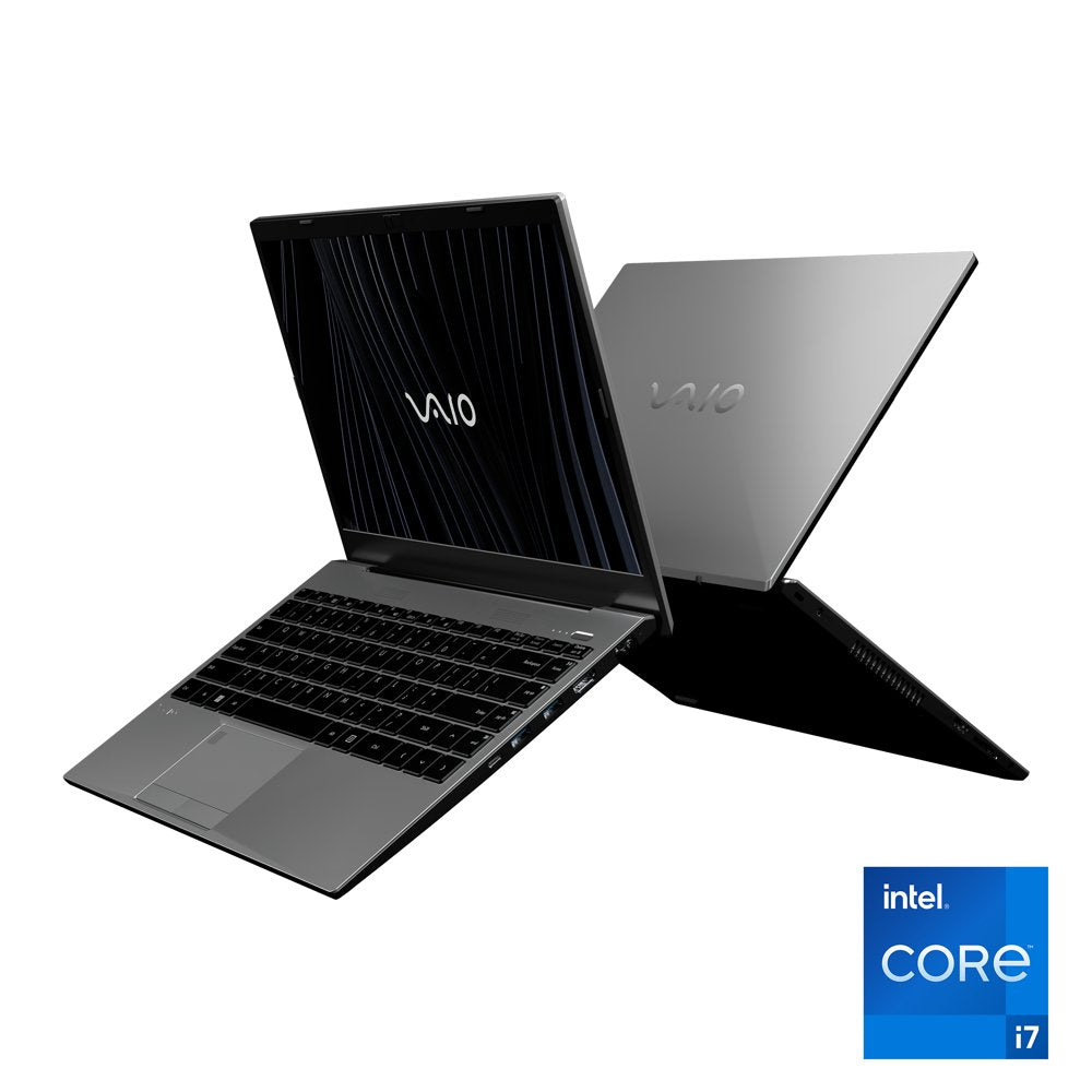 VAIO 14.1" FE Series Notebook, FHD, Intel Core i7-1255U, Quad Core, 16GB RAM, 1TB SSD, Fingerprint Scanner, THX Spatial Audio, 2MP Camera, HDMI, Windows 11 Home, Silver