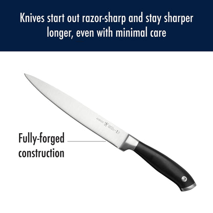 HENCKELS Forged Elite Razor-Sharp 2-Piece Carving Knife Set, German Engineered Informed by 100+ Years of Mastery