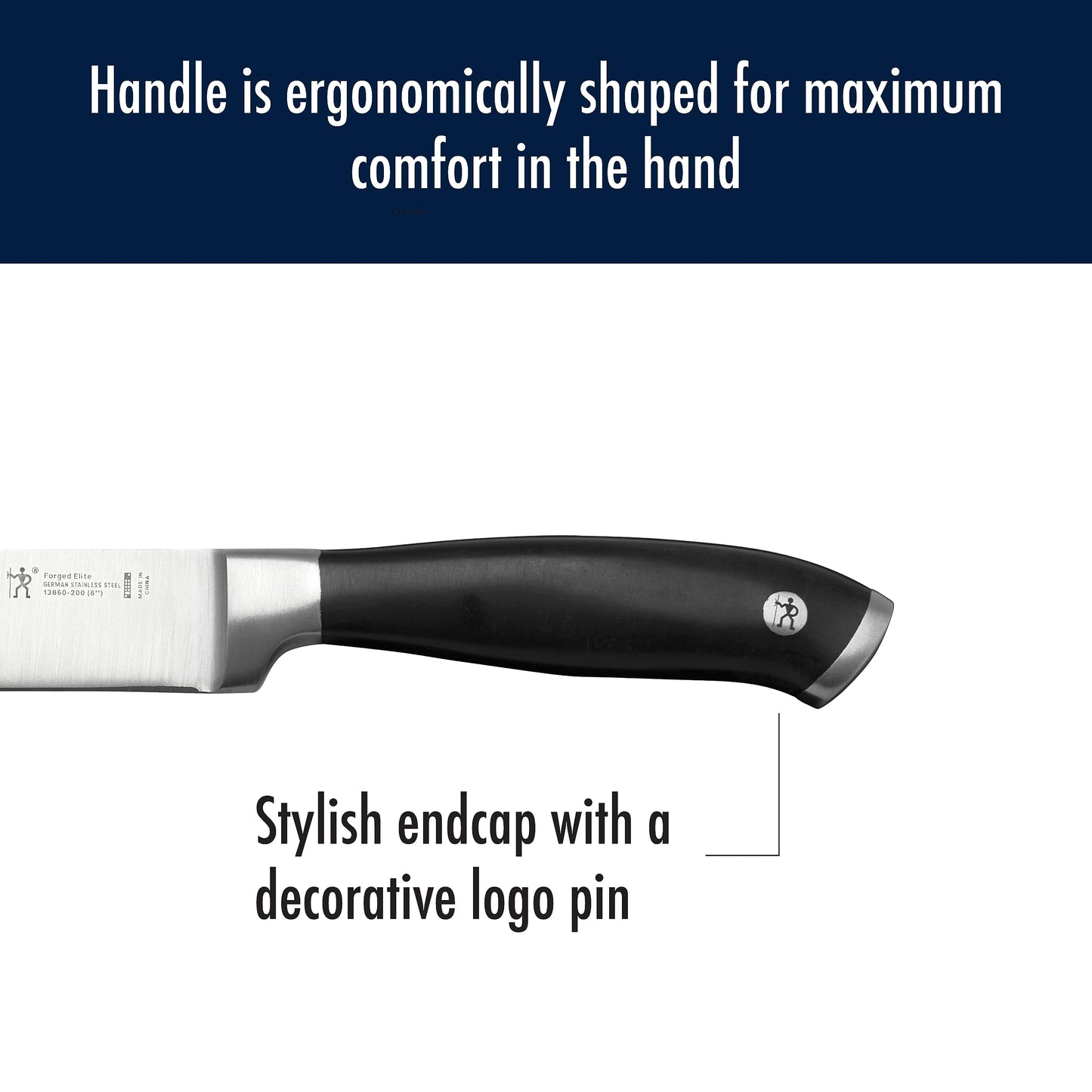 HENCKELS Forged Elite Razor-Sharp 2-Piece Carving Knife Set, German Engineered Informed by 100+ Years of Mastery