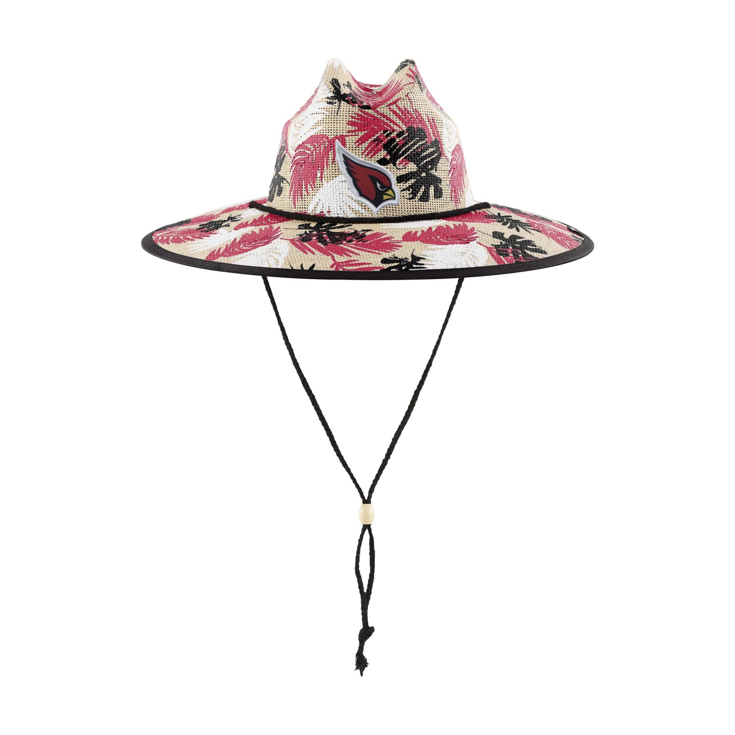 FOCO Arizona Cardinals NFL Floral Printed Straw Hat