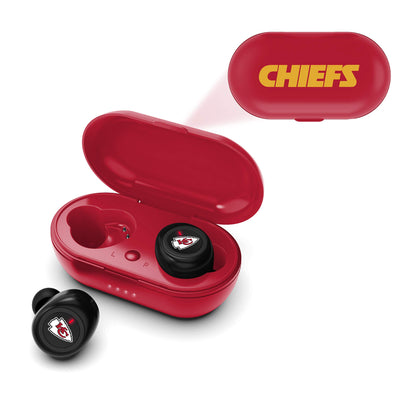 SOAR NFL True Wireless Earbuds, Kansas City Chiefs