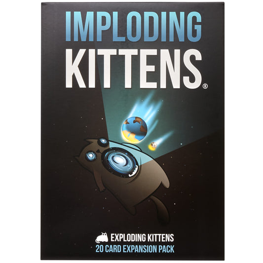 Imploding Kittens Expansion Set - Easy Family-Friendly Party Games - Card Games for Adults, Teens & Kids - 20 Card Add-on