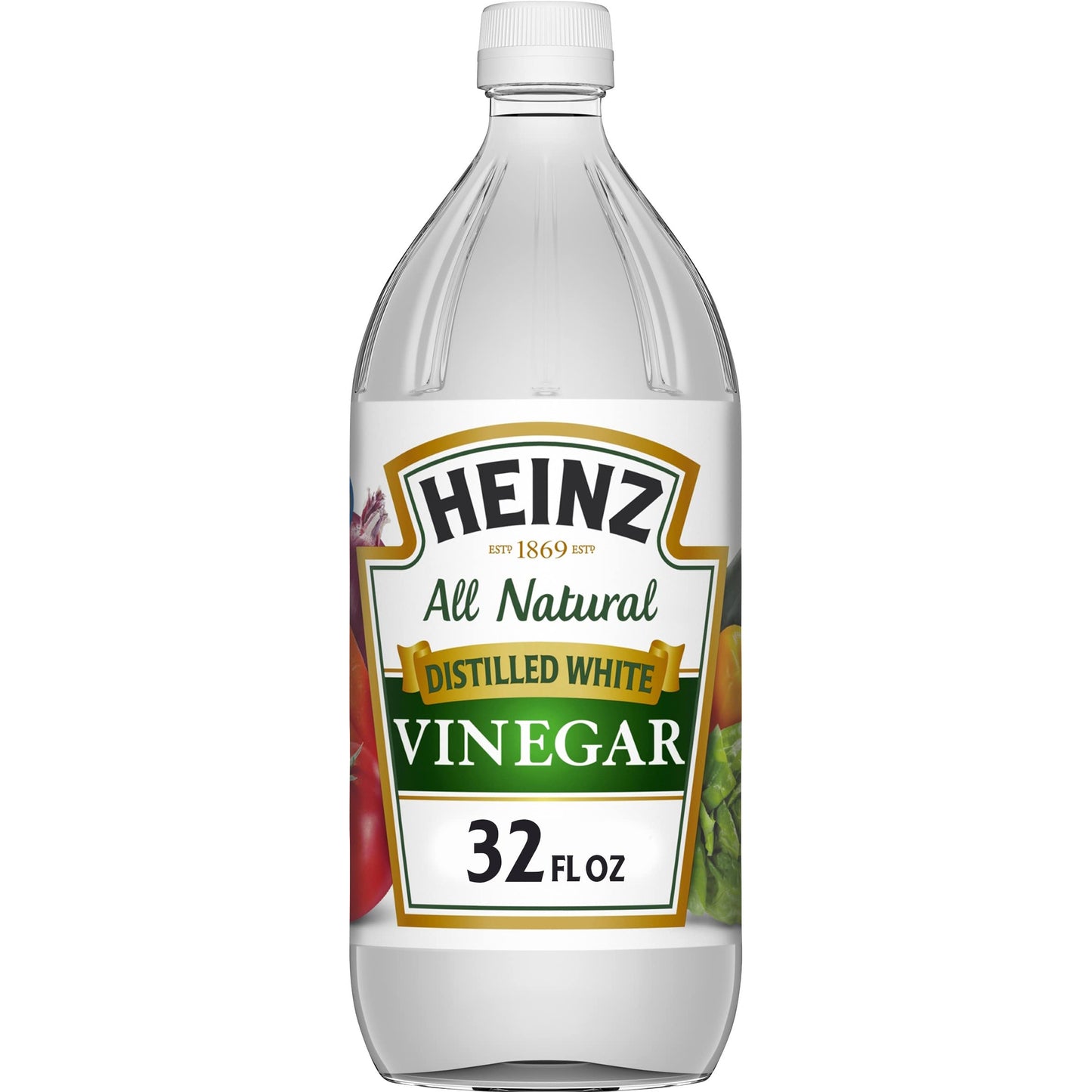 Heinz All Natural Distilled White Vinegar with 5% Acidity (32 fl oz Bottle)