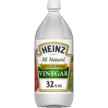 Heinz All Natural Distilled White Vinegar with 5% Acidity (32 fl oz Bottle)