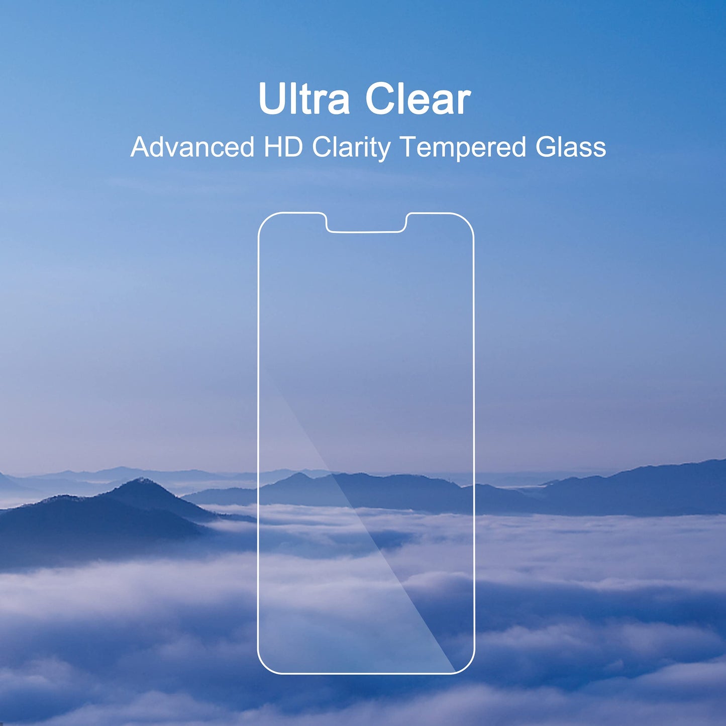 Ailun Glass Screen Protector for iPhone 14 Plus/iPhone 13 Pro Max [6.7 Inch Display], 3 Pack Case Friendly Tempered Glass