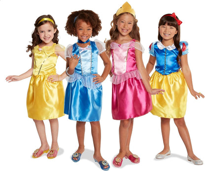 Disney Princess Dress Up Trunk Deluxe 21 Piece Officially Licensed [Amazon Exclusive]