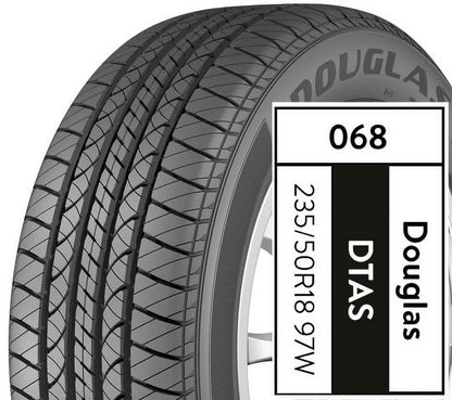 Douglas Touring A/S 235/50R18 97W All-Season Tire