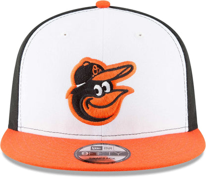 New Era MLB 9FIFTY Adjustable Snapback Hat Cap One Size Fits All (Baltimore Orioles)