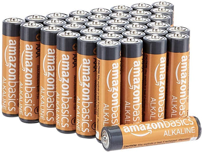 AmazonBasics Alkaline Battery Combo Pack | AA 48-Pack, AAA 36-Pack (May Ship Separately)