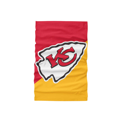 FOCO NFL Kansas City Chiefs Neck Gaiter, One Size, Big Logo