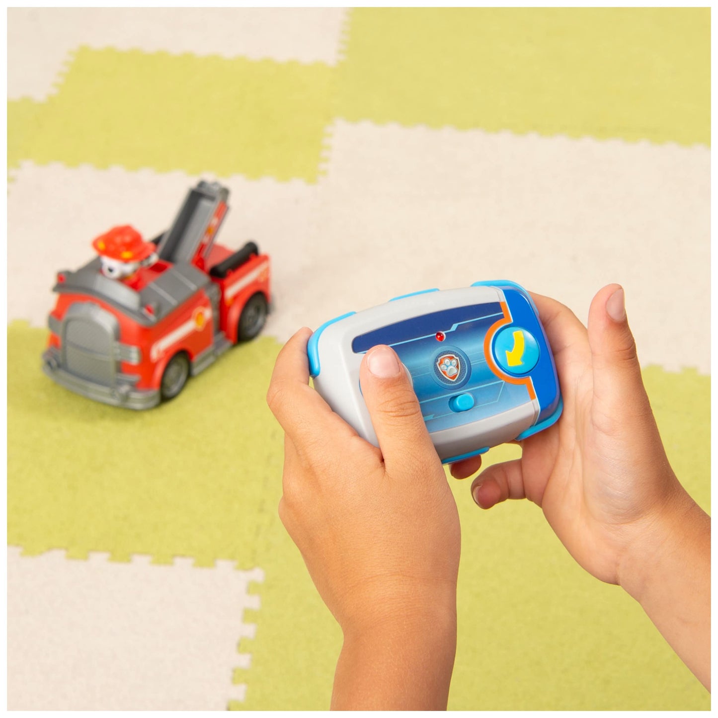 Paw Patrol, Marshall Remote Control Fire Truck with 2-Way Steering, for Kids Aged 3 and Up