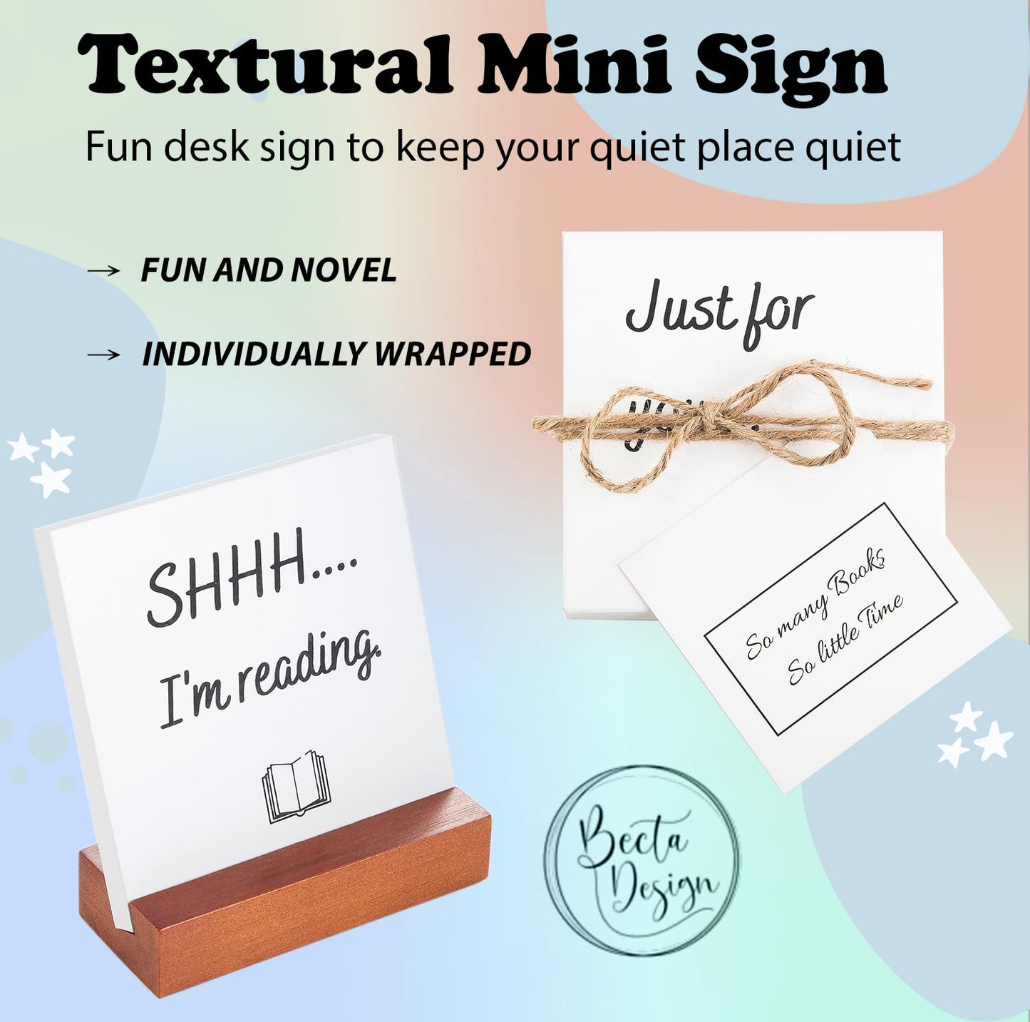 Book Lovers Gifts Box - The Perfect 5 Curated Reading Gifts for Book Lovers -in a Beautifully Packed Box, Includes a Tote Bag Comfy Socks Book Mark and More - Ideal Gifts for Readers for Christmas