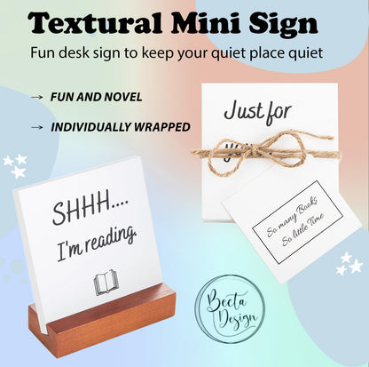 Book Lovers Gifts Box - The Perfect 5 Curated Reading Gifts for Book Lovers -in a Beautifully Packed Box, Includes a Tote Bag Comfy Socks Book Mark and More - Ideal Gifts for Readers for Christmas