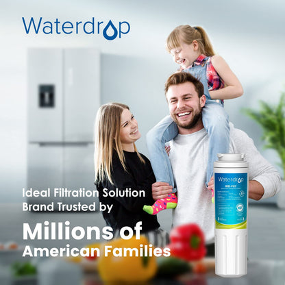 Waterdrop EDR4RXD1 Refrigerator Water Filter Compatible with EveryDrop Filter 4, Whirlpool UKF8001, 4396395, Maytag UKF8001AXX-200, UKF8001AXX-750, Kenmore 46-9006, WD-F07