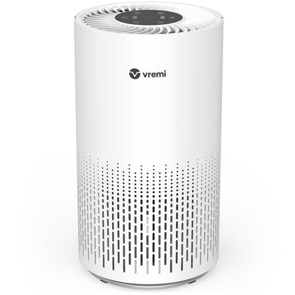 Vremi Premium True HEPA Air Purifier for Large Rooms - Removes 99.97% of Airborne Particles with H13, Activated Carbon and 3-Stage Filtration