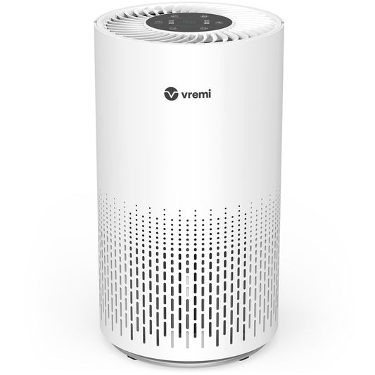 Vremi Premium True HEPA Air Purifier for Large Rooms - Removes 99.97% of Airborne Particles with H13, Activated Carbon and 3-Stage Filtration