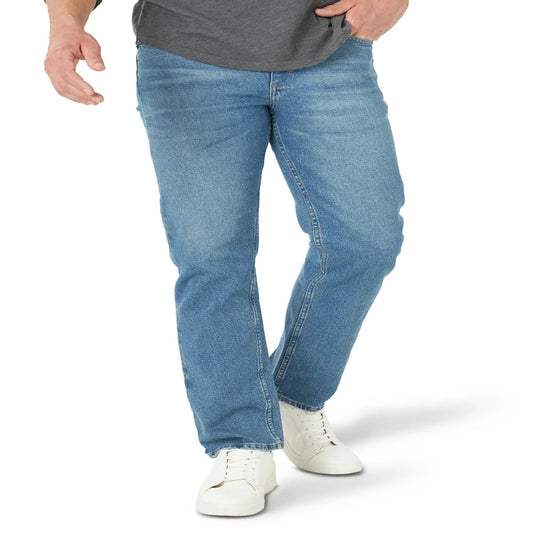 Wrangler Men's and Big Men's Relaxed Fit Jeans with Flex