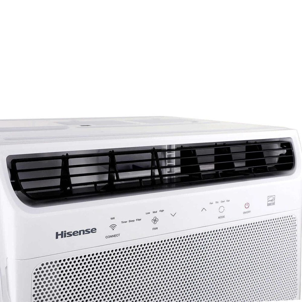 Hisense 8,000 BTU Energy Star Window Air Conditioner, 350 Sq Ft Coverage, White