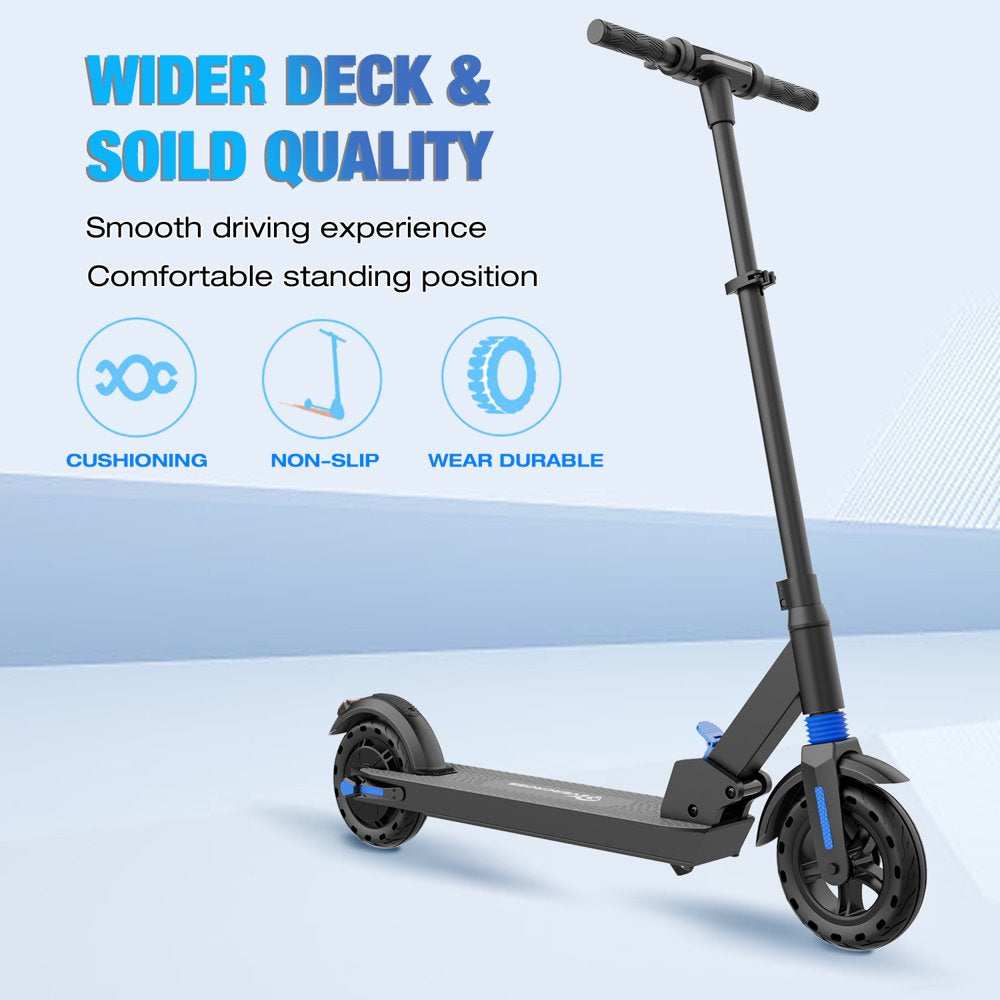 EVERCROSS Electric Scooter - 8" Tires, 350W Motor up to 15 MPH & 12 Miles, 3 Speed Modes & Foldable