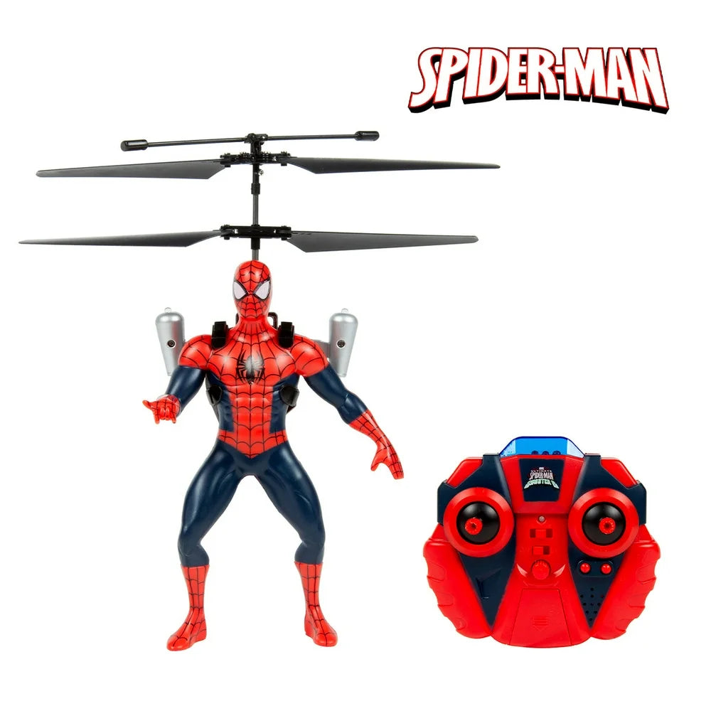 Marvel Spider-Man Flying Figure IR Helicopter