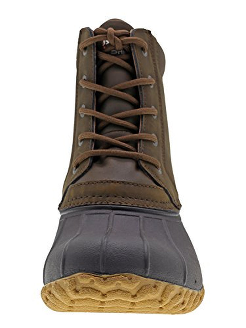 ARCTICSHIELD Men'S Insulated Duck Boots, Dark Brown, Sz 10