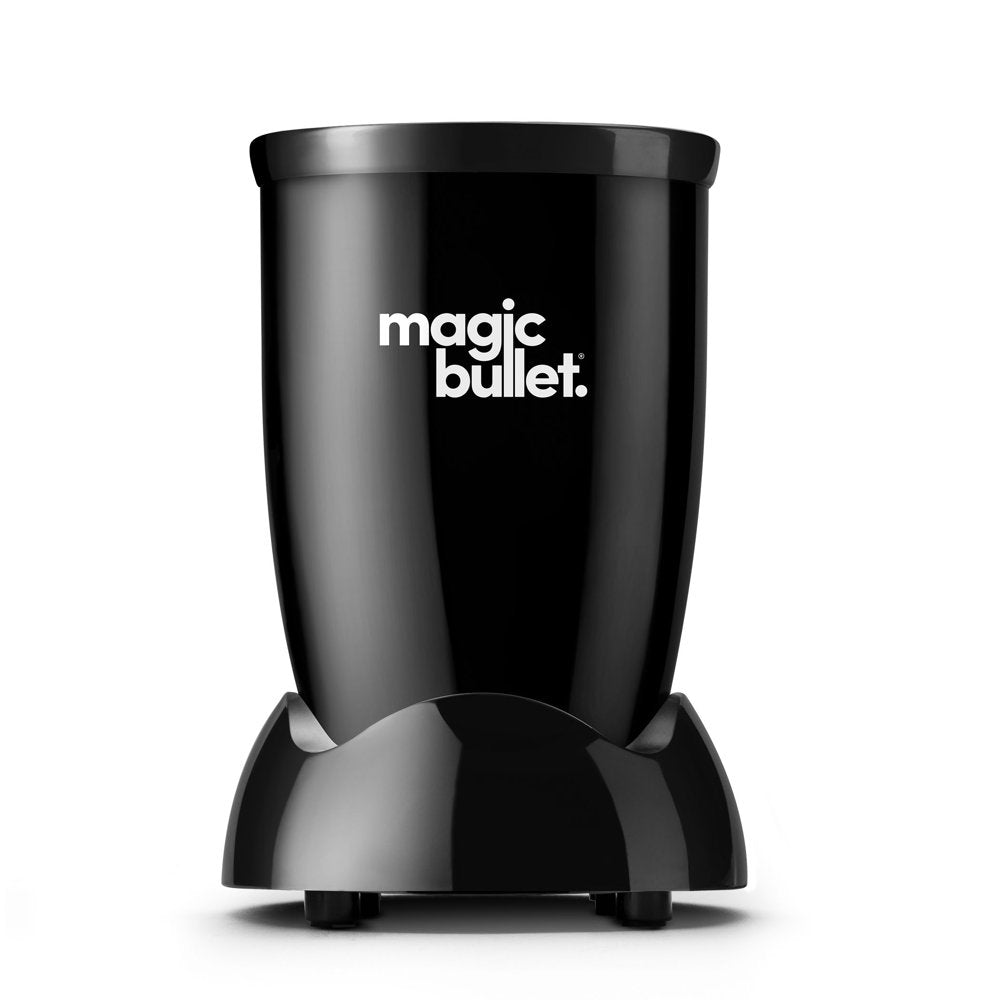 Magic Bullet 7-Piece 250 Watts Personal Blender 18 oz. MBR-0701AKP, All Black