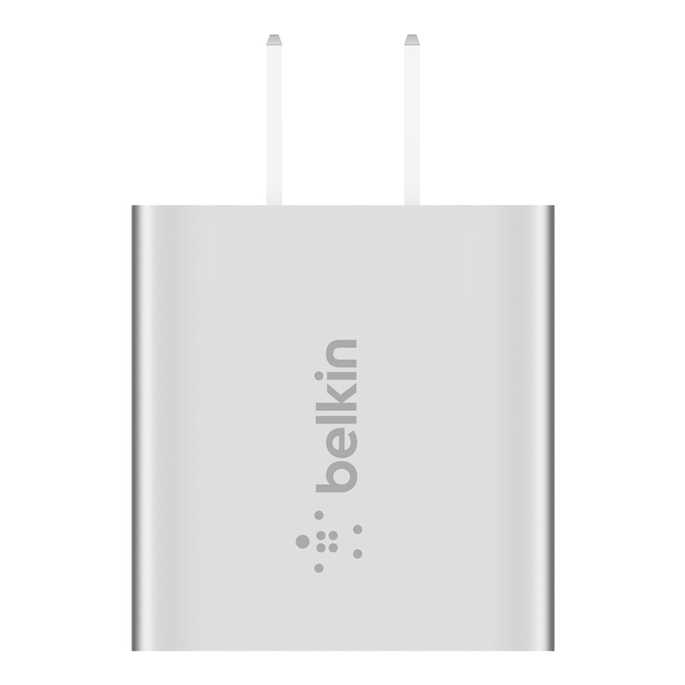 Belkin 20 Watt USB C Wall Fast Charger - for Apple iPhone 13 through 15 Pro Max, Galaxy S21 Ultra, iPad, AirPods & More - US