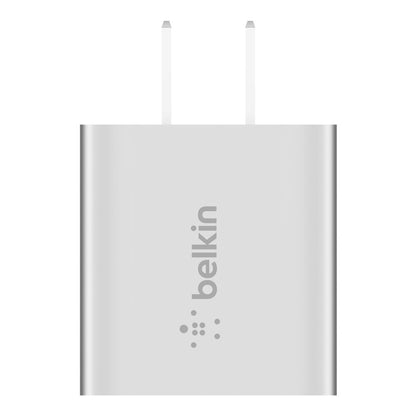 Belkin 20 Watt USB C Wall Fast Charger - for Apple iPhone 13 through 15 Pro Max, Galaxy S21 Ultra, iPad, AirPods & More - US