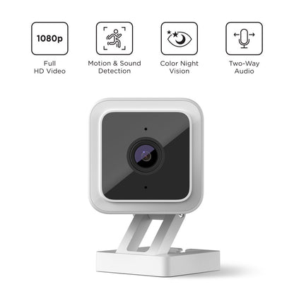 Roku Smart Home Indoor Camera SE Wi-Fi - Wired Security Camera; Motion & Sound Detection