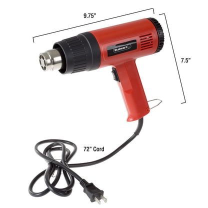  Dual Temperature Heat Gun, 1500 Watt, 120V Heating Gun Tool (Great for DIY, Home Improvement, Contractors, Removing Paint)