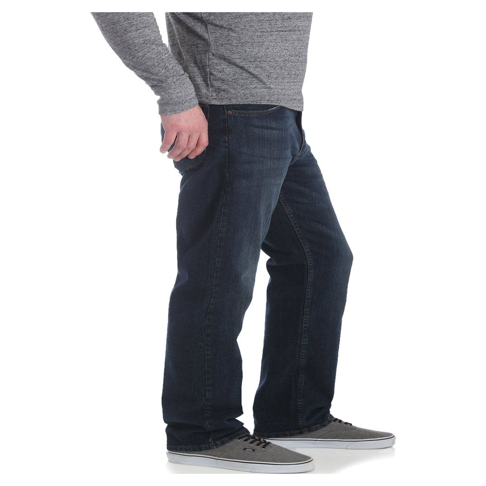 Wrangler Men's and Big Men's Relaxed Fit Jeans with Flex